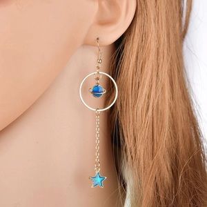 Dangling Space Earrings